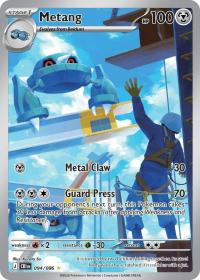 pokemon me04 chaos rising metang 094 086 illustration rare