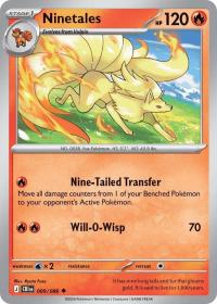 pokemon me04 chaos rising ninetales 009 086 rh