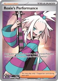 pokemon me04 chaos rising roxie s performance 112 086 full art