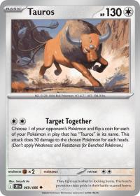 pokemon me04 chaos rising tauros 069 086 rh