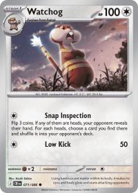 pokemon me04 chaos rising watchog 071 086 rh