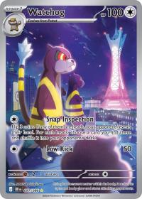 pokemon me04 chaos rising watchog 097 086 illustration rare