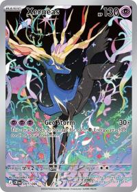 pokemon me04 chaos rising xerneas 091 086 illustration rare