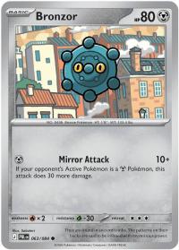 pokemon me05 pitch black bronzor rh 063 084