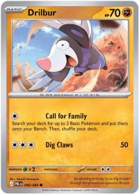 pokemon me05 pitch black drilbur rh 046 084