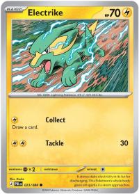 pokemon me05 pitch black electrike rh 023 084