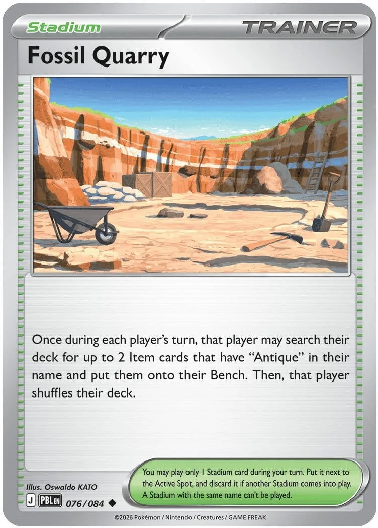 Fossil Quarry - 076-084