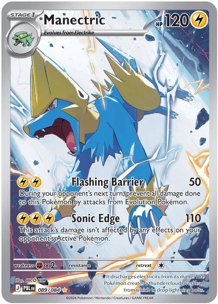 Manectric - 089-084 - Illustration Rare