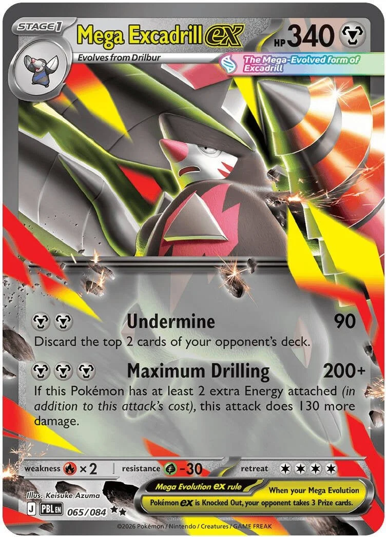 Mega Excadrill EX - 065-084