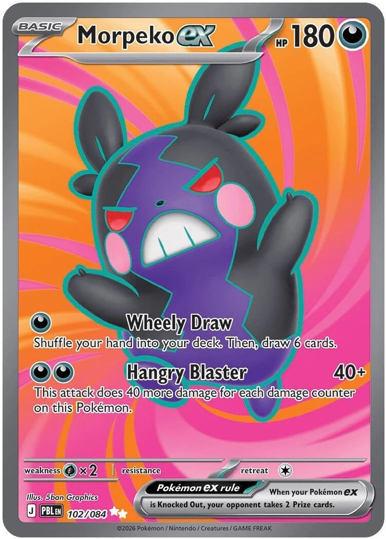 Morpeko EX - 102-084 - FULL ART