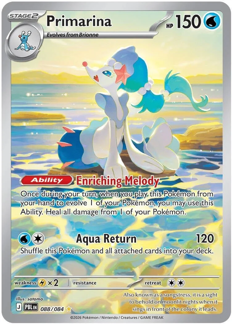 Primarina - 088-084 - Illustration Rare