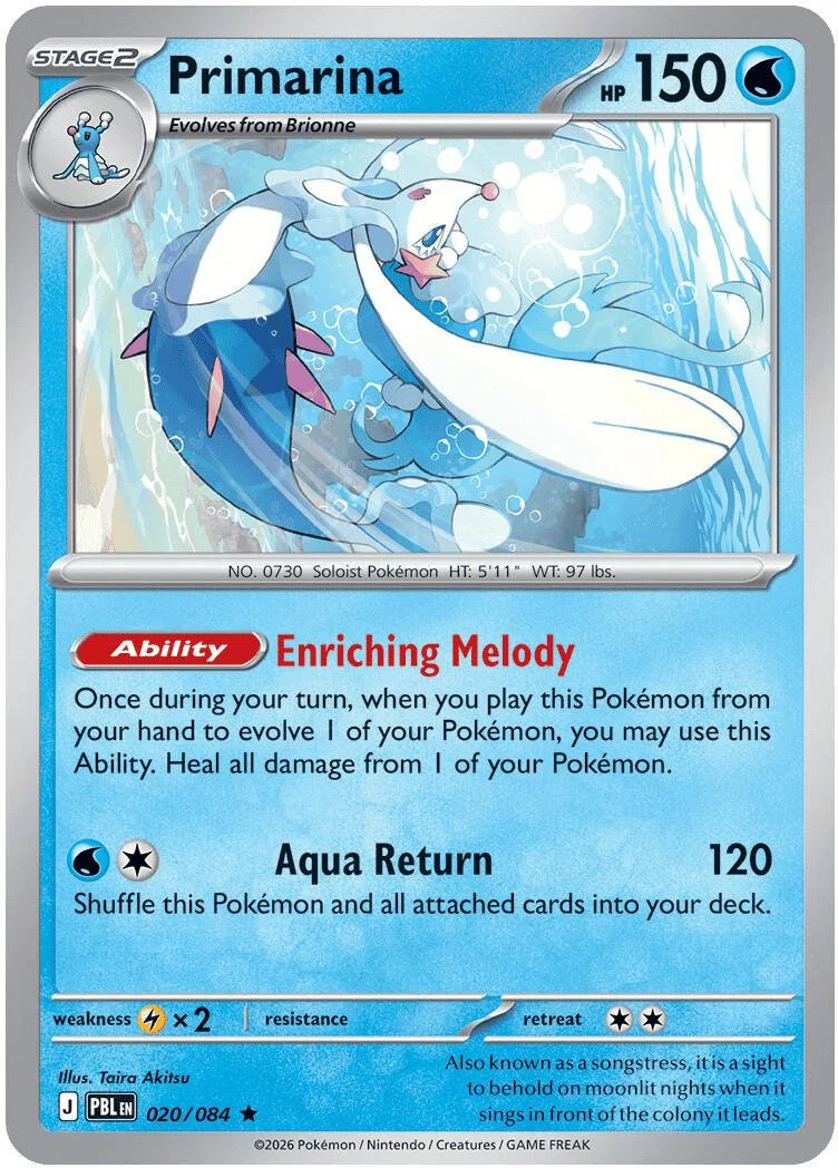 Primarina (RH) - 020-084