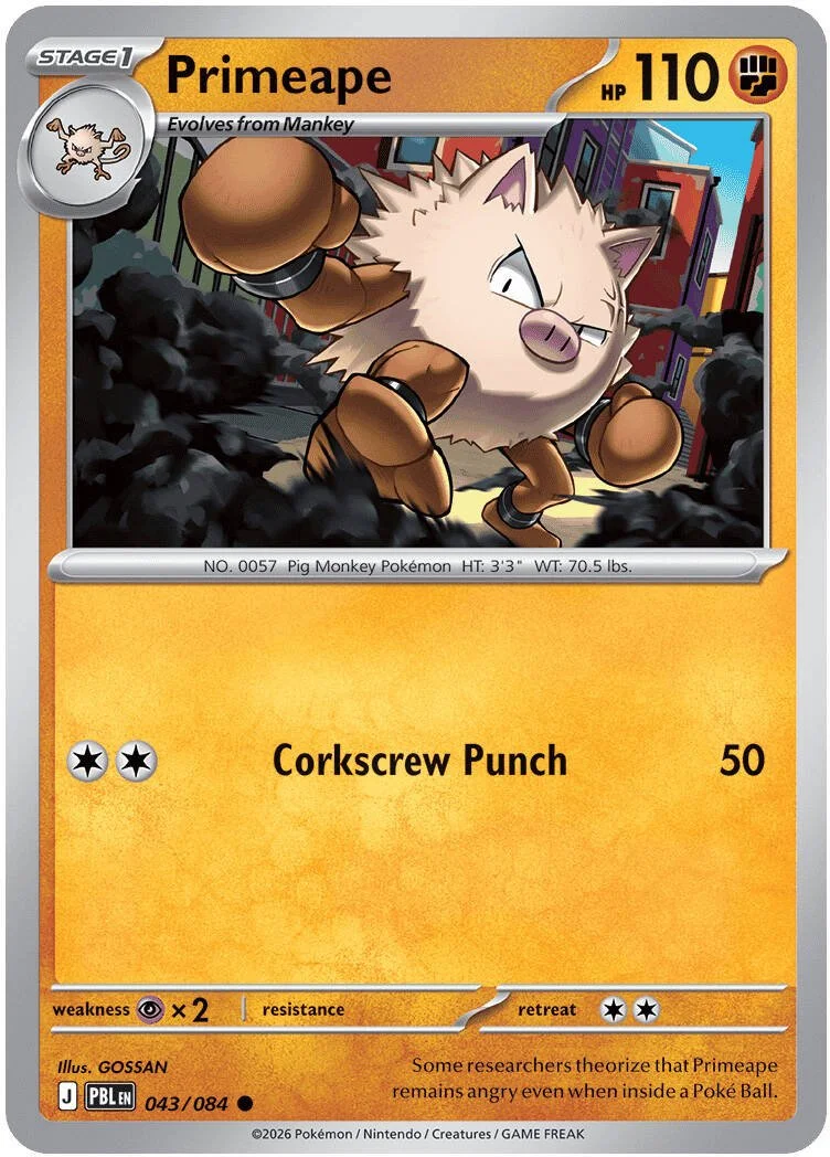 Primeape - 043-084