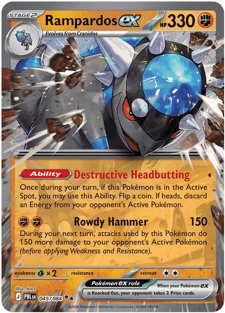 Rampardos EX - 045-084