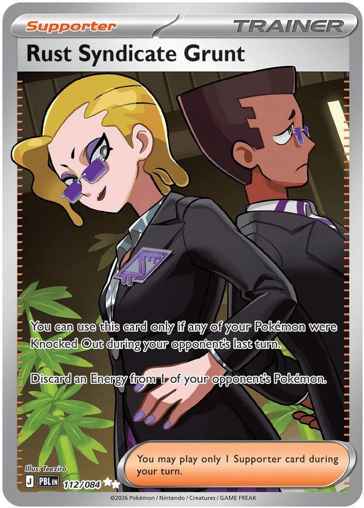 Rust Syndicate Grunt - 112-084 - FULL ART