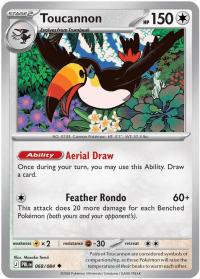 pokemon me05 pitch black toucannon rh 068 084