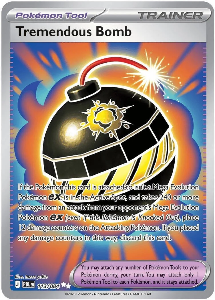Tremendous Bomb - 113-084 - FULL ART