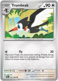 pokemon me05 pitch black trumbeak rh 067 084
