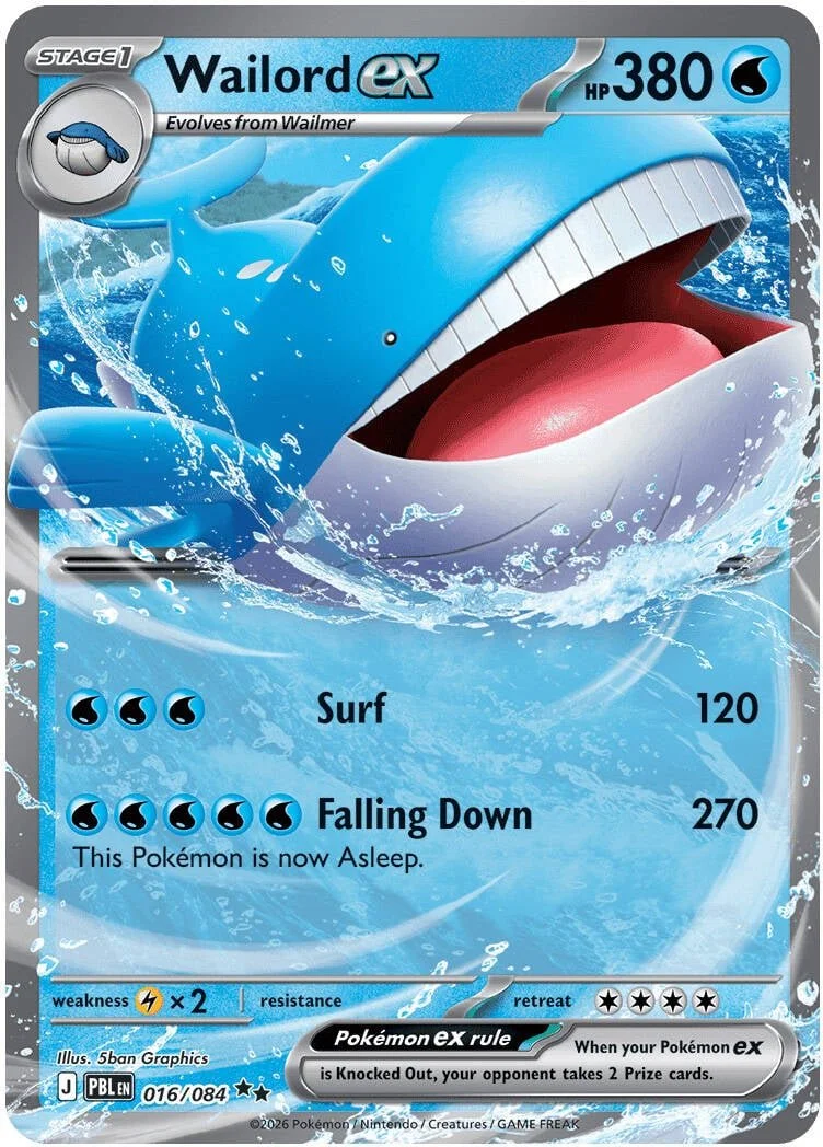Wailord EX - 016-084