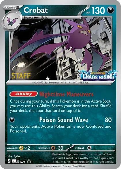 Crobat - MEP076 - Staff