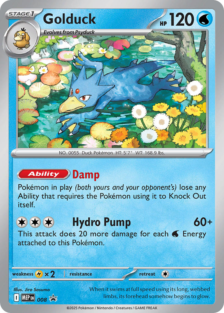 Golduck - MEP008