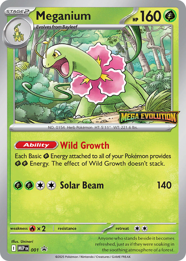 Meganium - MEP001