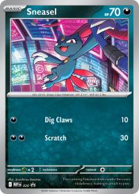 pokemon mep mega evolution promos sneasel mep020