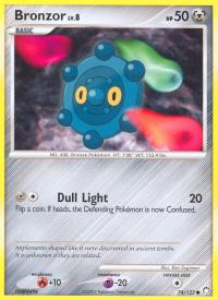 pokemon mysterious treasures bronzor 74 123