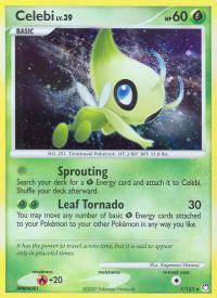 pokemon mysterious treasures celebi 7 123