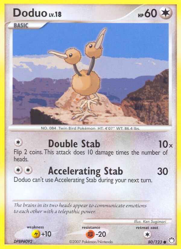 Doduo - 80-123 (RH)