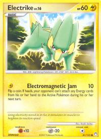 pokemon mysterious treasures electrike 81 123