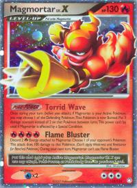 pokemon mysterious treasures magmortar lv x 123 123