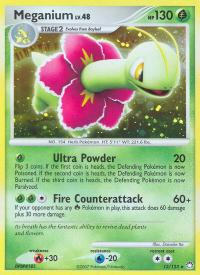 pokemon mysterious treasures meganium 13 123 rh