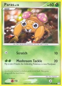 pokemon mysterious treasures paras 92 123