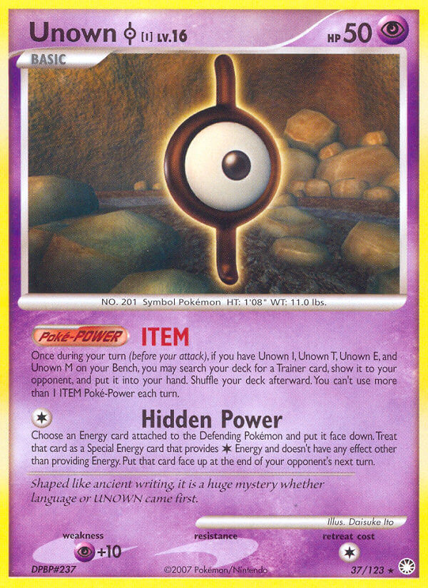 Unown I - 37-123