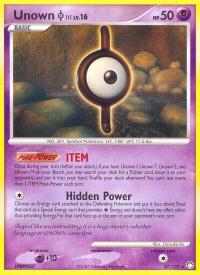 pokemon mysterious treasures unown i 37 123