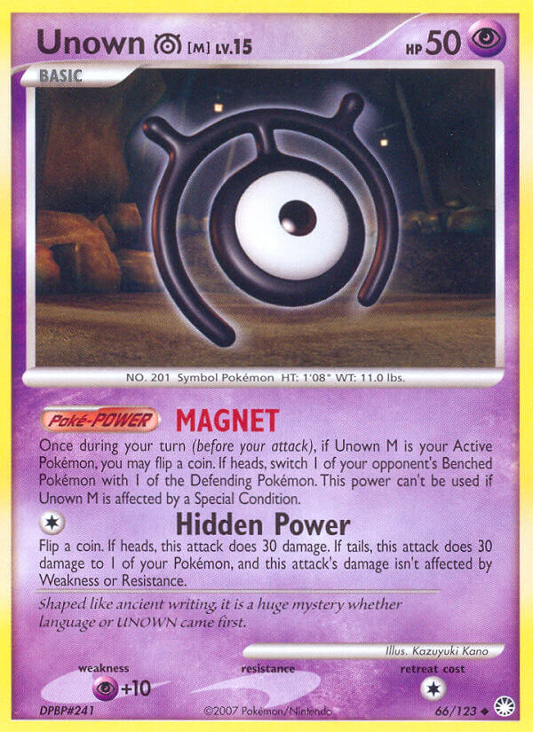 Unown M - 66-123 (RH)