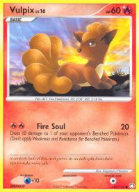 pokemon mysterious treasures vulpix 107 123