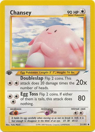 Chansey - 31-105  1st Edition