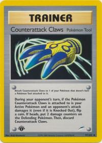 pokemon neo destiny 1st edition counterattack claws 97 105 1st edition