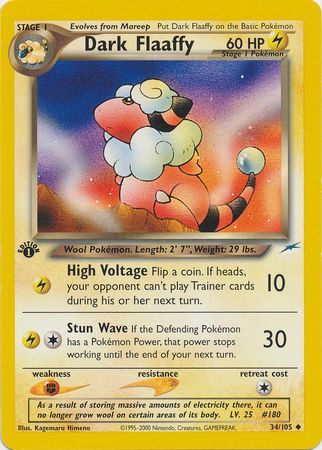 Dark Flaaffy - 34-105 1st Edition