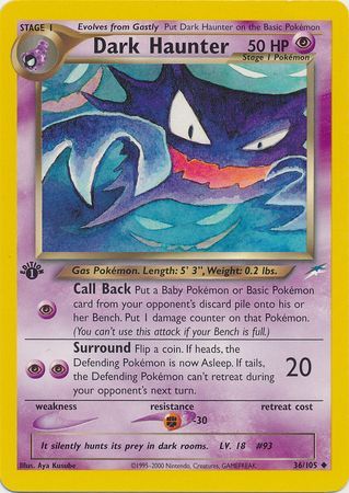 Dark Haunter - 36-105  1st Edition