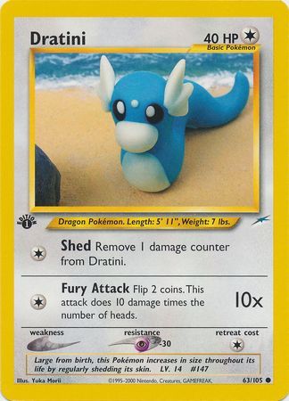 Dratini - 63-105 1st Edition