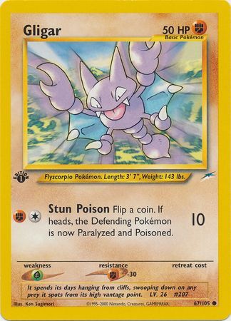 Gligar - 67-105 1st Edition