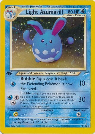 Light Azumarill - 13-105 1st Edition