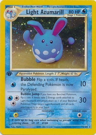 Light Azumarill - 13-105  1st Edition