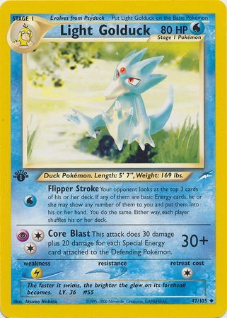 Light Golduck - 47-105 1st Edition