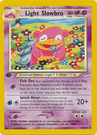 Light Slowbro - 51-105 1st Edition