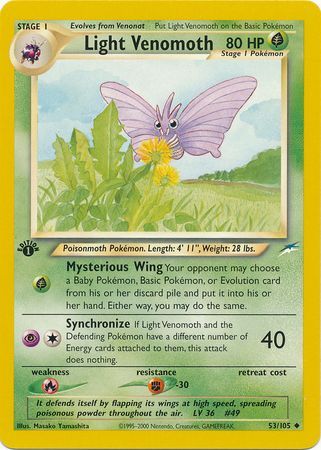 Light Venomoth - 53-105 1st Edition