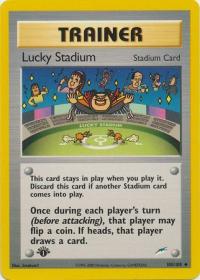 pokemon neo destiny 1st edition lucky stadium 100 105 1st edition